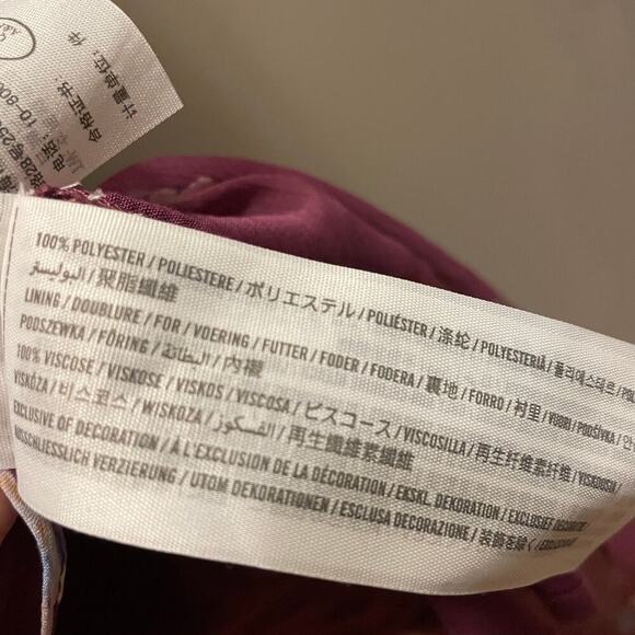 Abercrombie & Fitch S Floral Maxi Dress | High-Low Hem, Off-Shoulder, NWT - Picture 11 of 11